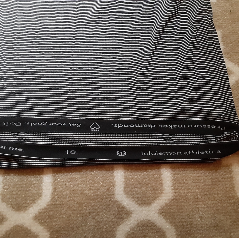 Lululemon Swiftly Tech Hyper Stripe Black Shirt Sold!!! - Picture 9 of 12